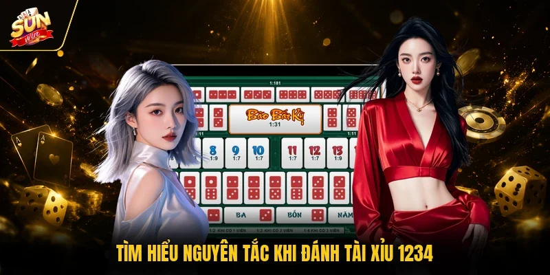 Tìm hiểu nguyên tắc khi đánh tài xỉu 1234