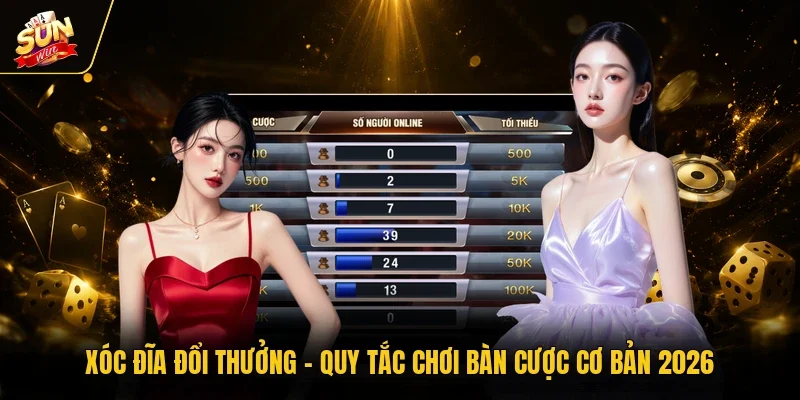 Xóc Đĩa Đổi Thưởng - Quy Tắc Chơi Bàn Cược Cơ Bản 2026