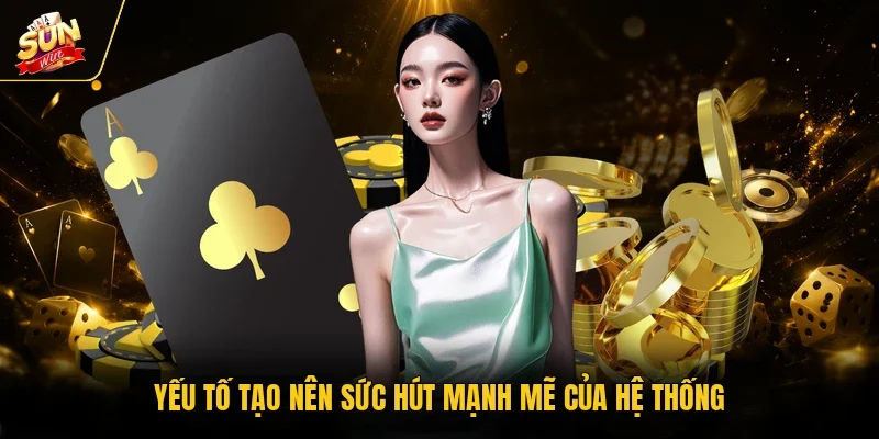 Yếu tố tạo nên sức hút mạnh mẽ của hệ thống